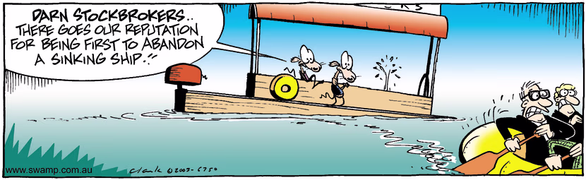 Swamp Cartoon - AbandonMay 3, 2003