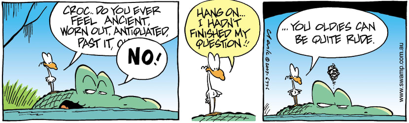 Swamp Cartoon - AncientJune 3, 2003