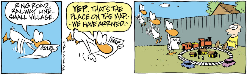 Swamp Cartoon - Small VillageJune 16, 2003