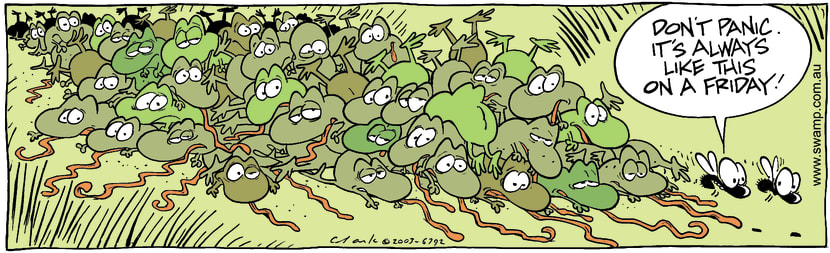 Swamp Cartoon - MissJune 21, 2003