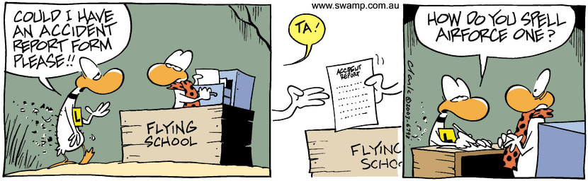 Swamp Cartoon - ReportJune 23, 2003