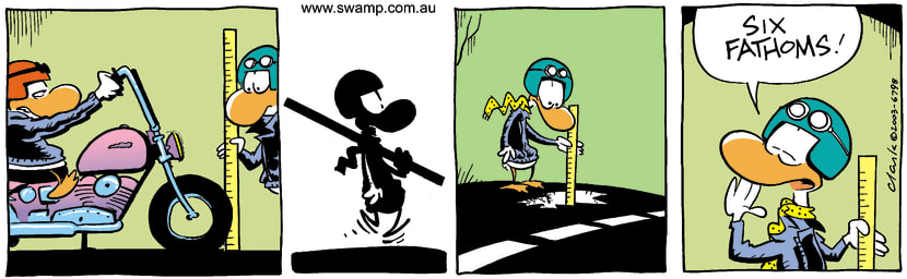 Swamp Cartoon - MeasurementJune 28, 2003