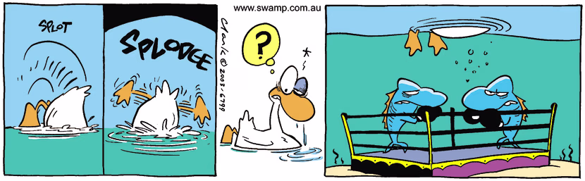 Swamp Cartoon - WackJune 30, 2003