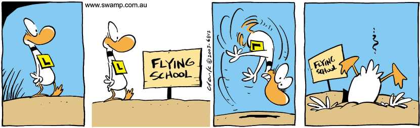 Swamp Cartoon - DingJuly 15, 2003