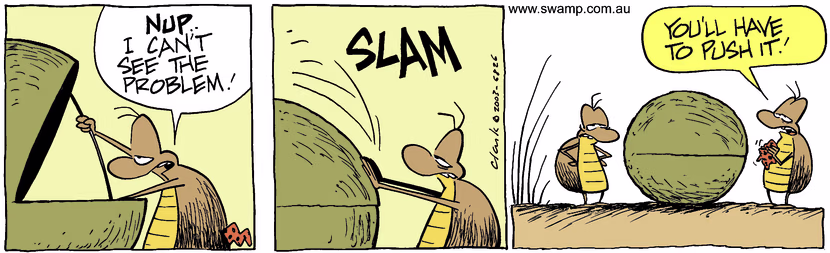 Swamp Cartoon - MechanicJuly 31, 2003