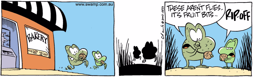 Swamp Cartoon - BakeryAugust 7, 2003