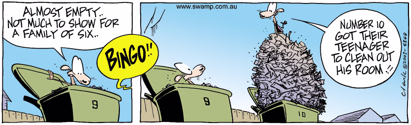 Swamp Cartoon - EmptyAugust 26, 2003