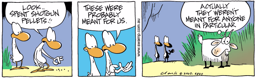 Swamp Cartoon - PelletsAugust 27, 2003