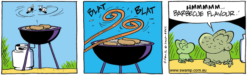 Swamp Cartoon - BBQSeptember 11, 2003