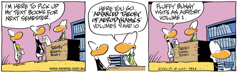 Swamp Cartoon - Text BooksSeptember 18, 2003