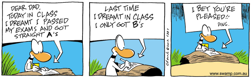 Swamp Cartoon - Sweet Dreams 2October 10, 2003