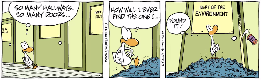 Swamp Cartoon - Environment 1October 22, 2003