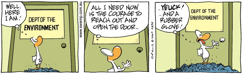 Swamp Cartoon - Environment 2October 23, 2003