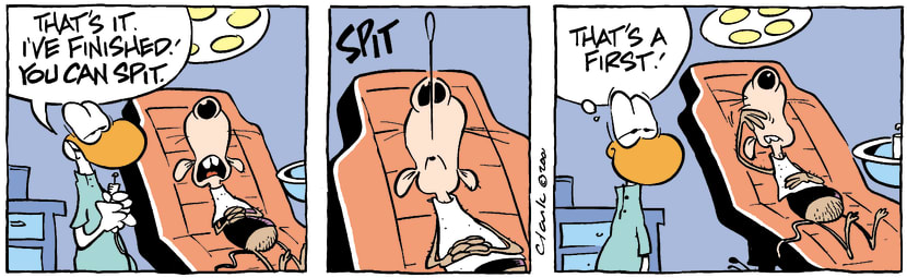 Swamp Cartoon - DentistOctober 28, 2003