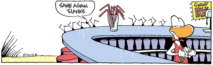 Swamp Cartoon - DrinksNovember 10, 2003