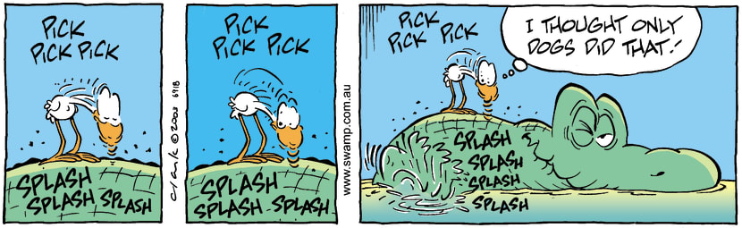 Swamp Cartoon - ScratchNovember 15, 2003