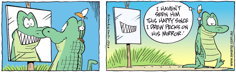 Swamp Cartoon - SmileNovember 27, 2003