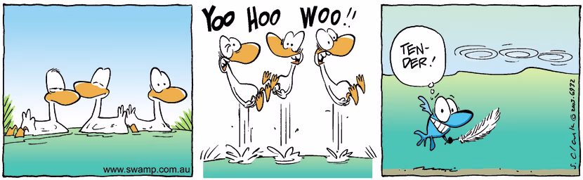 Swamp Cartoon - YooHooWooDecember 2, 2003