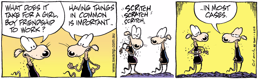 Swamp Cartoon - CommonDecember 9, 2003