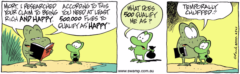 Swamp Cartoon - Rich 2December 15, 2003
