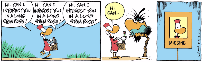 Swamp Cartoon - RoseDecember 29, 2003