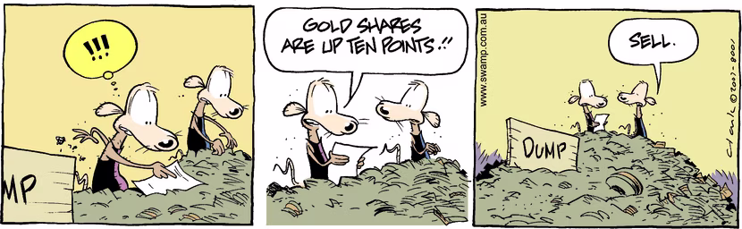 Swamp Cartoon - Poor tradeMay 2, 2007