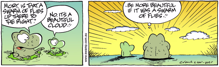Swamp Cartoon - Wishful thinkingMay 30, 2007
