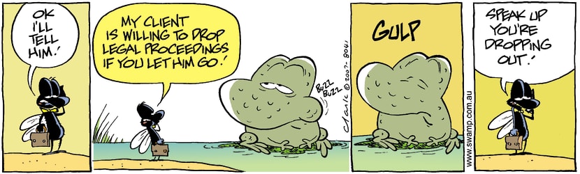 Swamp Cartoon - Risk Taker 3June 18, 2007