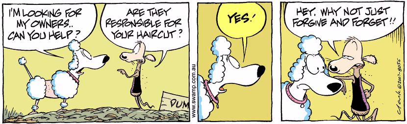 Swamp Cartoon - Cheese Rat Sage AdviceJuly 5, 2007