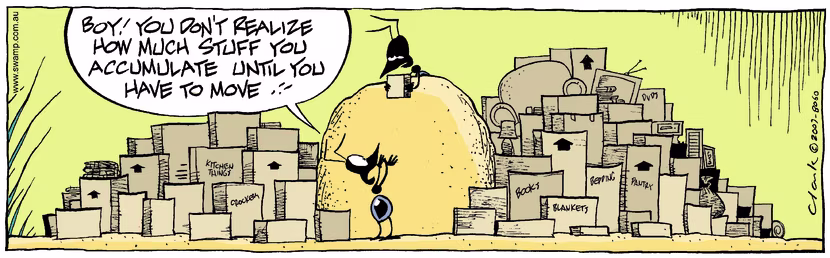 Swamp Cartoon - Earthy PossessionsJuly 9, 2007