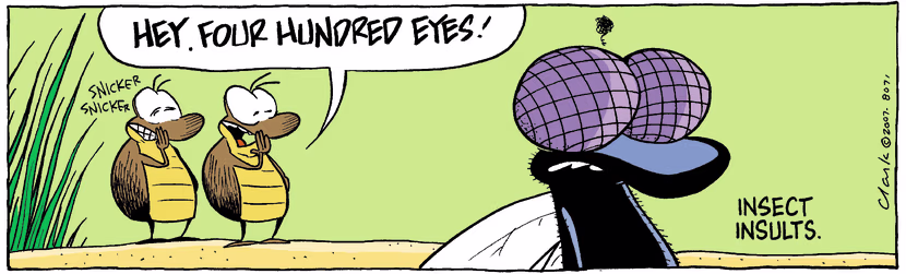 Swamp Cartoon - Insults bug styleJuly 23, 2007