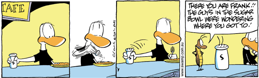 Swamp Cartoon - Swamp Cafe FunAugust 9, 2007