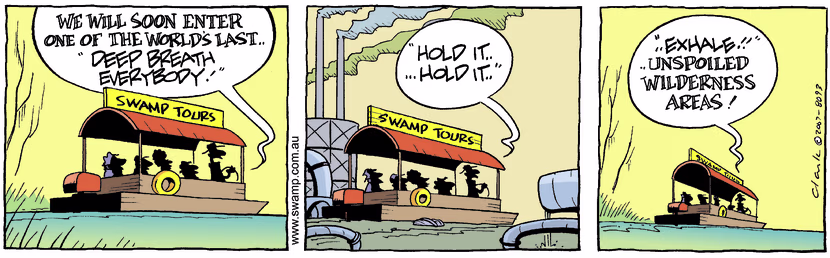 Swamp Cartoon - Take your breath awayAugust 17, 2007
