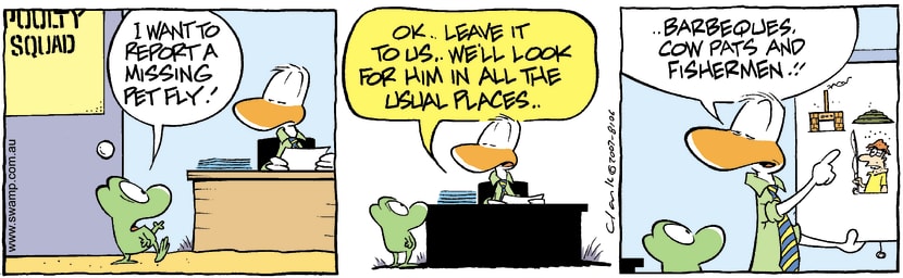 Swamp Cartoon - Lost 3September 1, 2007