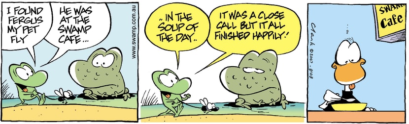 Swamp Cartoon - Lost 5September 4, 2007
