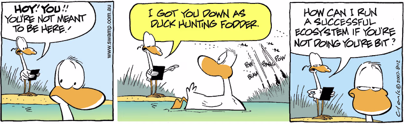 Swamp Cartoon - Eco 2September 8, 2007