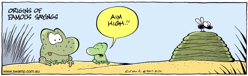 Swamp Cartoon - Famous sayingsOctober 4, 2007