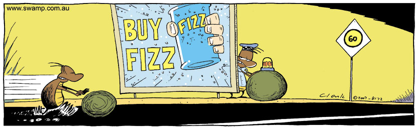 Swamp Cartoon - Caught OutNovember 17, 2007