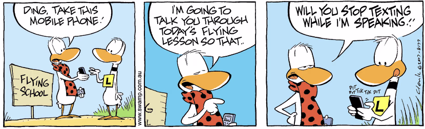 Swamp Cartoon - Communication Fun 1November 23, 2007