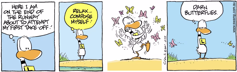 Swamp Cartoon - DistractionDecember 12, 2007