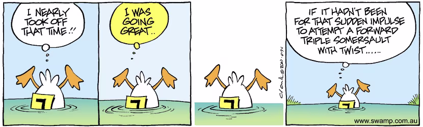 Swamp Cartoon - What and EndDecember 15, 2007