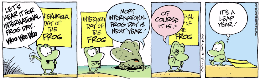 Swamp Cartoon - Special Day 2December 25, 2007