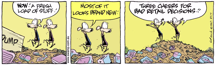 Swamp Cartoon - Junk Goodies 1December 31, 2007