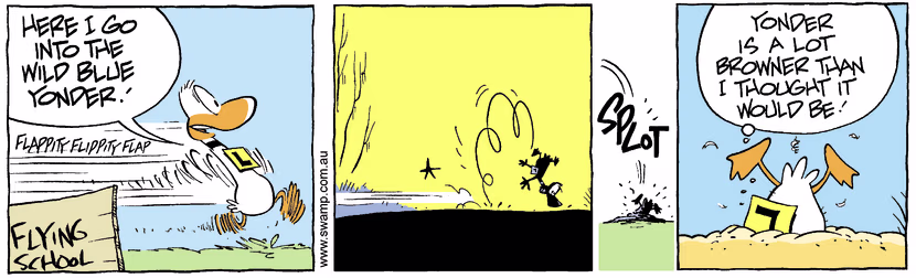 Swamp Cartoon - Poor effortJanuary 4, 2008