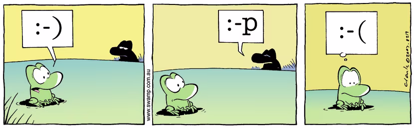 Swamp Cartoon - Its a signJanuary 10, 2008