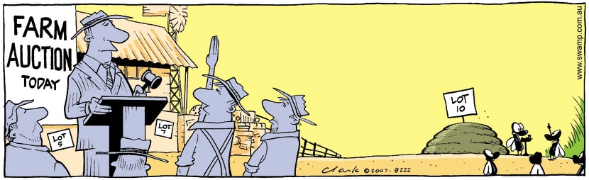 Swamp Cartoon - Farm AuctionJanuary 14, 2008