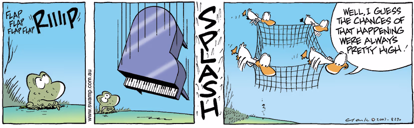 Swamp Cartoon - FreefallingJanuary 23, 2008