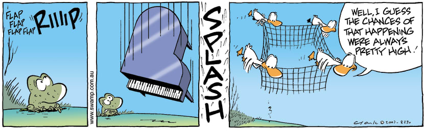 Swamp Cartoon - FreefallingJanuary 23, 2008