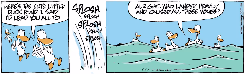 Swamp Cartoon - All at seaFebruary 2, 2008