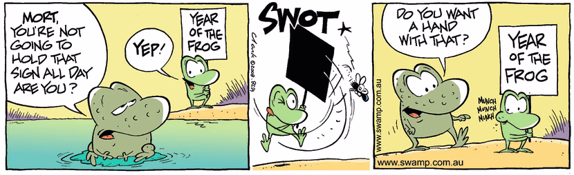 Swamp Cartoon - Change of MindFebruary 26, 2008